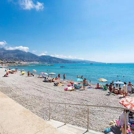 Apartment La Perle 2 P Terrasse Vue 1min Clim Roquebrune-Cap-Martin